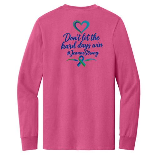 PC61LS Port & Co® Long Sleeve Essential Tee - Sangria