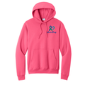 PC78H Port & Co® Core Fleece Pullover Hooded Sweatshirt - Neon Pink